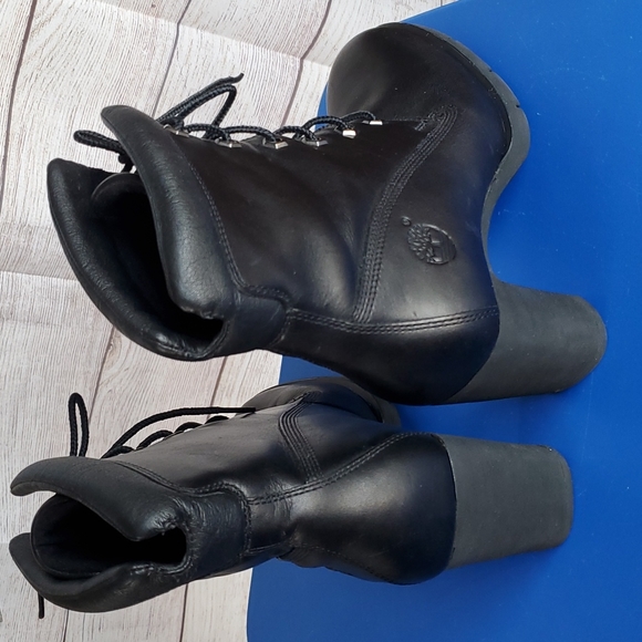 Timberland Anime Leather Boots Size 7 - Picture 8 of 16
